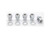 WELD RACING Lug Nuts 1/2in RH Open End w/Washers  (5pk) WEL601-1456