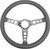 Steering Wheel Stainless Steel Vette Hot Rod LEC63601