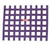 RACEQUIP RIBBON WINDOW NET PURPLE NON-SFI 18IN X 24IN RQP721055
