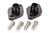 MEZIERE BBC #12 Water Pump Port Adapters - Black (2pk) MEZWP8012ANS