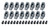 PRW INDUSTRIES INC. SBF Roller Rocker Arms - 1.6 Ratio 3/8 Stud PQX6528901