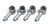 Straight Let Booster .136in (4pk) AED6071