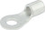 ALLSTAR PERFORMANCE Ring Terminal #8 Hole Non-Insulated 12-10 20pk ALL76022