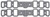EDELBROCK Intake Gasket Set - Olds V8 EDE7284