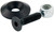 ALLSTAR PERFORMANCE Countersunk Bolts #10 w/1in Washer Black 50pk ALL18631-50