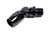 FRAGOLA #10 45 Deg  x 1/2 MPT Hose End Black FRG194510-BL