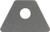 ALLSTAR PERFORMANCE 3/16in Flat Tabs 4pk 1/2in Hole ALL60018