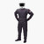 PYROTECT Suit Junior Large Black SFI-5 PYRJS200220