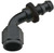 FRAGOLA Hose Fitting #j8 60 Deg Push Lock Black FRG206008-BL