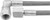 ALLSTAR PERFORMANCE 24in #4 Line -4 Str/-4 90 Deg 5pk ALL46402-24-5