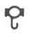 QUICKCAR RACING PRODUCTS HELMET HOOK 1.50IN  QRP66-936