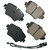 AKEBONO BRAKE CORPORATION Brake Pads BMX X1 16-20 AKEEUR1892