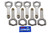 SBC 4340 Forged H-Beam Rod Set 6.000/2.100 LNT70160001-8