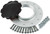 ALLSTAR PERFORMANCE Fuel Cell Cap and Bung RCI/JAZ 12-Bolt Black ALL40136