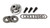 ENDERLE Chevy Hex Drive W/Bearings & Shims END5008