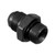 MAGNAFUEL/MAGNAFLOW FUEL SYSTEMS 8an to 8an ORB Straight Male Fitting - Black MRFMP-3013-BLK