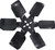ALLSTAR PERFORMANCE Aluminum Fan 17in 6 Blade ALL30097