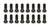 JESEL 7/16-14 x 1.000 Bolt w/ T50 Torx 16pk JESBLT-21892-16
