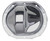 TRANS-DAPT Differential Cover Kit Chrome Ford 7.5 Ring Gea TRA9044