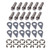 Header Bolt Kit - 6pt. Mixed Sizes (12) SGE8918S