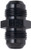 FRAGOLA #12 Union Fitting Black  FRG481512-BL