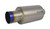 VIBRANT PERFORMANCE Muffler with Straight Cu t Burnt Tip  2.5in Inlet VIB17560