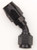 XRP-XTREME RACING PROD. #10 45 Deg Dbl Swivel Hose End Black XRP204510BB