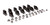 Chevy V6 Magnum Roller Tip R/A's COM1414-12