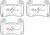 DBA 2018+ Kia Stinger V6 Twin Turbo SP Performance Front Brake Pads - DB15003SP