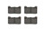 WILWOOD Brake Pad Set BP-30 7816 Narrow Dynalite  Dynapro WIL150-30-7816K