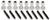 Bullet Nose V/C Stud Kit  MOR68830