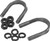 ALLSTAR PERFORMANCE U-Bolt Kit for 1310 U-Joint Extra Long ALL69017