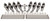 COMP CAMS 1.6 Mag Rocker/Pushrods SBC COMRPR201
