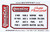 QUICKCAR RACING PRODUCTS SWITCH PANEL STICKERS SMALL IGNITION PANELS