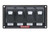 QUICKCAR RACING PRODUCTS ACCESSORY PANEL 4 SWITCH ROCKER LIGHTED