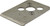 ALLSTAR PERFORMANCE Quick Turn Brackets 10pk Weld-on RH ALL19384
