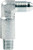 ALLSTAR PERFORMANCE Adapter Fitting Tall -4 To 1/8 NPT 90 Degree ALL50021