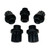 DRAG RACE SOLUTIONS BILLET 12-POINT LUG NUTS  DRR7205-12MB