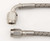 XRP-XTREME RACING PROD. #3 90 Deg to #3 Str 24in Brake Hose XRP639024
