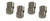 MOROSO Sbc Offset Head Dowels MOR37920
