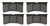 WILWOOD Brake Pad Set BP-45 7420 Forged Superlite WIL150-45-7420K