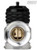 Turbo XS Type H-RFL Blow Off Valve (w/Aluminum Piston & O-Ring) - BOV-H-RFL