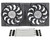 DERALE 13in Dual High Output RAD Fans Puller DER16928