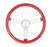 Steering Wheel Mtl Flake Red/Spoke Chrm 13.5 GRT8445