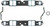 FEL-PRO SBC Intake Gasket Set 1.38in x  2.28in .060in FEL1207