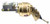 Mopar 8in Booster/Master 1-1/16in Bore Natural TFS2135NB