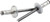 ALLSTAR PERFORMANCE Med Hd Rivet Silver 250pk Multi Grip ALL18086