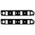 TRICK FLOW INTAKE MANIFOLD GASKET SET SBF LARGE PORT TRFTFS-2855