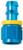 FRAGOLA Hose Fitting #8 Straight Push Lock FRG200108