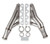 FLOWTECH SBF Turbo Headers - 304 Stainless Steel 1-3/4in FLT12164FLT